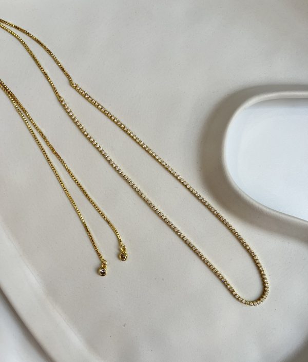 Collar Aglaia strass